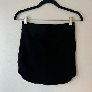 Simple, Stretchy Black mini skirt